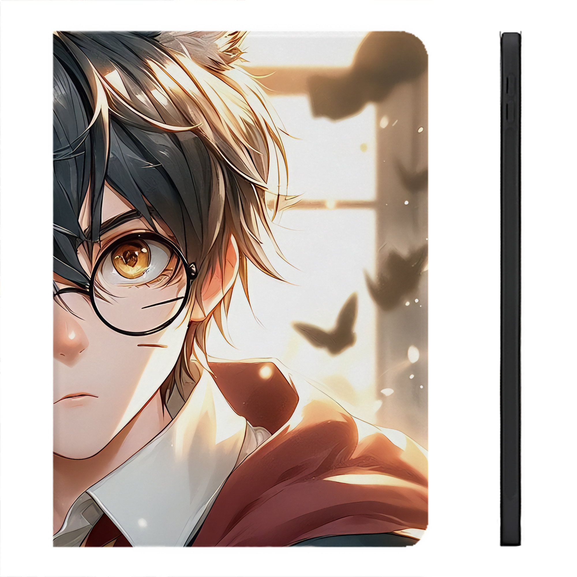 （画像用） Harry Potter ハリー・ポッターシリーズ IPadケース ペンホルダー付き ブックスタイルデザイン